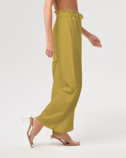 High-Rise Wide Leg Pants