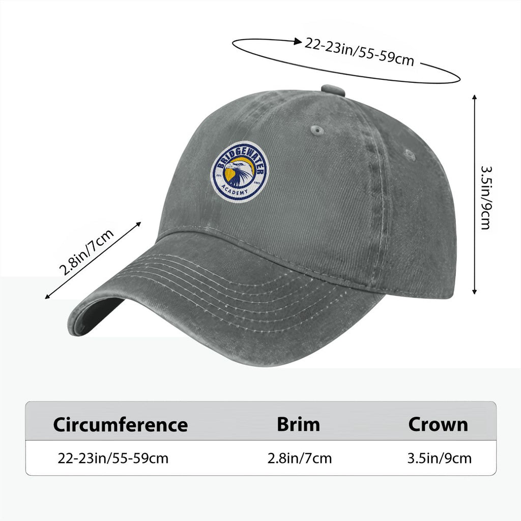 Bridgewater Academy Denim Baseball Cap - Eagles Nest