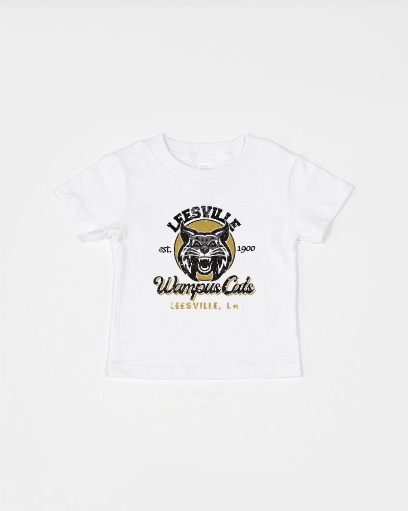 Leesville Wampus Cats Vintage - Infant Cotton Jersey Tee - Rabbit Skins