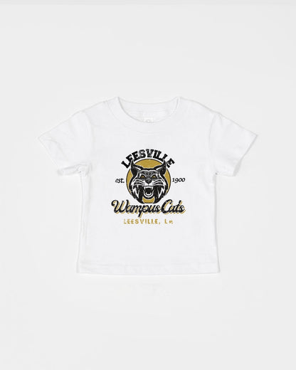 Leesville Wampus Cats Vintage - Infant Cotton Jersey Tee - Rabbit Skins