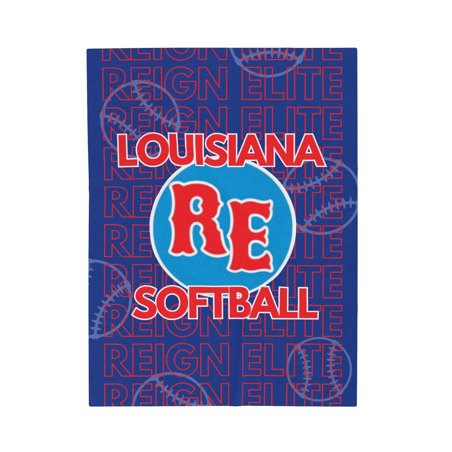 Louisiana Reign Elite Custom Designed Blanket