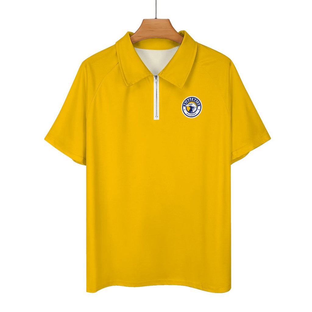 Bridgewater Academy Zip Polo Shirt - Eagles Nest