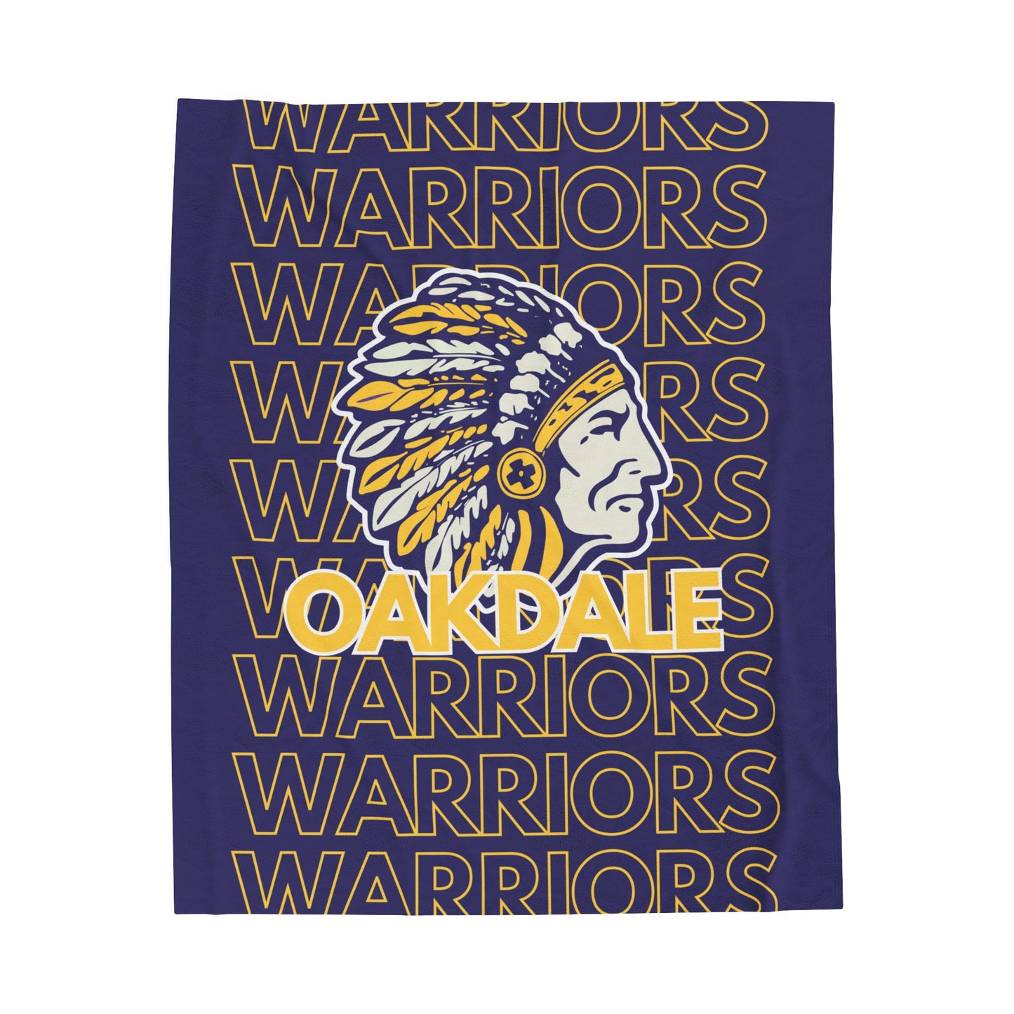 Oakdale Warriors Pride - Velveteen Plush Blanket - EN