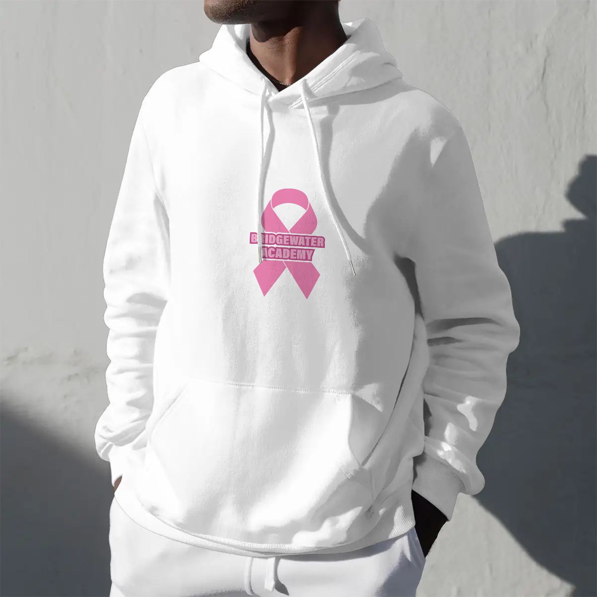 Bridgewater Academy Breast Cancer Awareness Hoodie - Eagles Nest