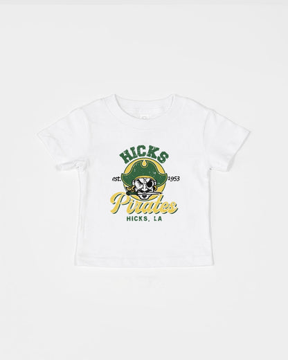 Hicks Pirates Vintage - Infant Cotton Jersey Tee - Rabbit Skins