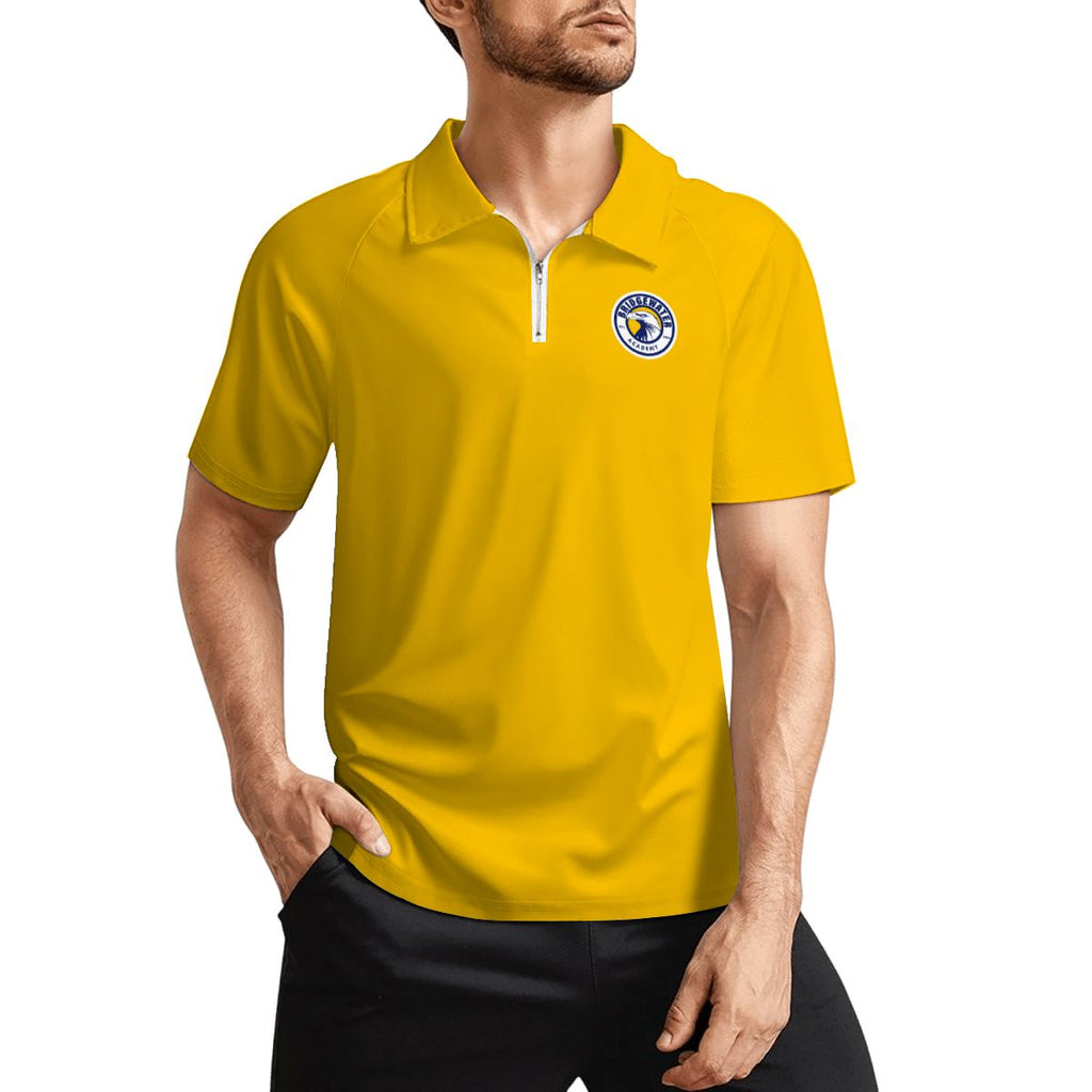 Bridgewater Academy Zip Polo Shirt - Eagles Nest