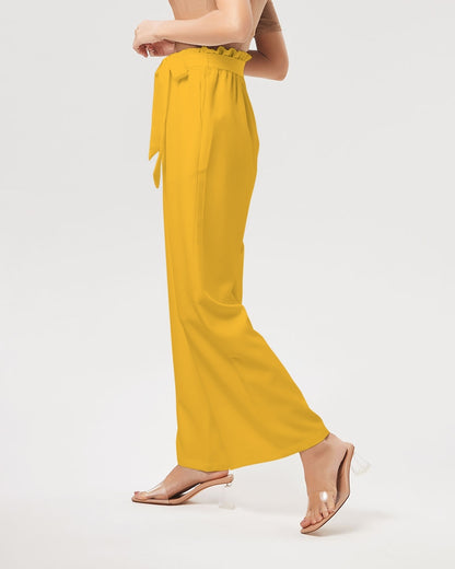 High-Rise Wide Leg Pants