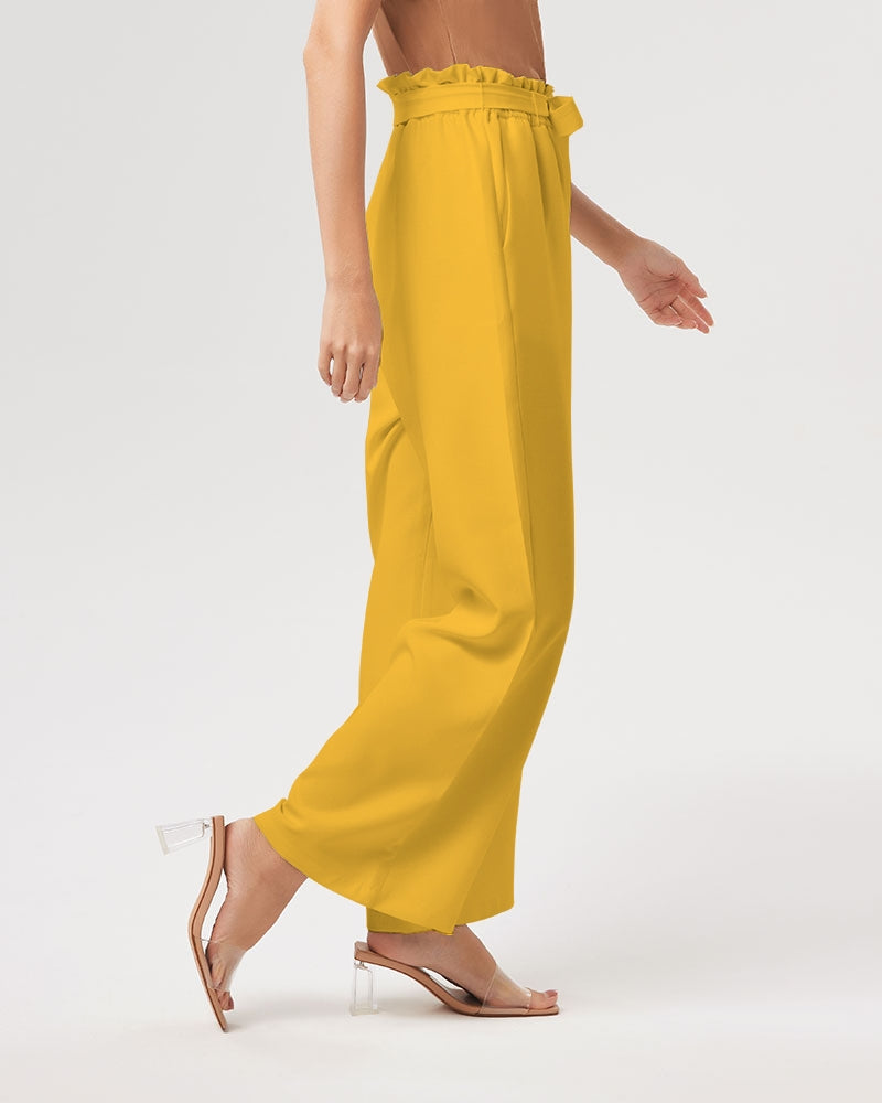 High-Rise Wide Leg Pants