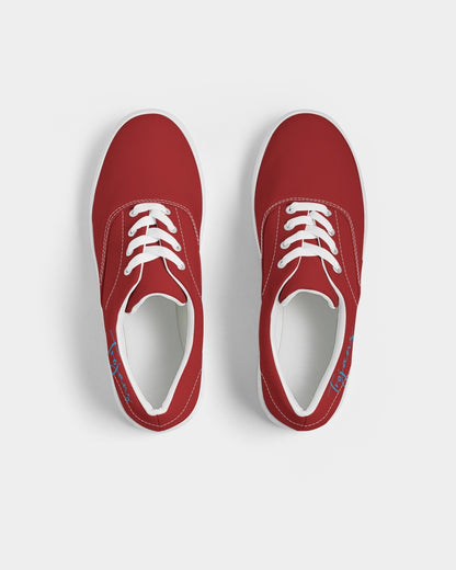 East Beau Trojans - Women's Lace Up Canvas Shoe - EN