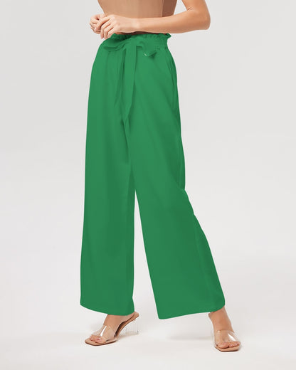 High-Rise Wide Leg Pants