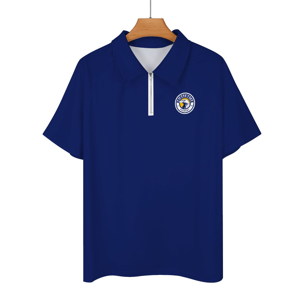 Bridgewater Academy Zip Polo Shirt - Eagles Nest