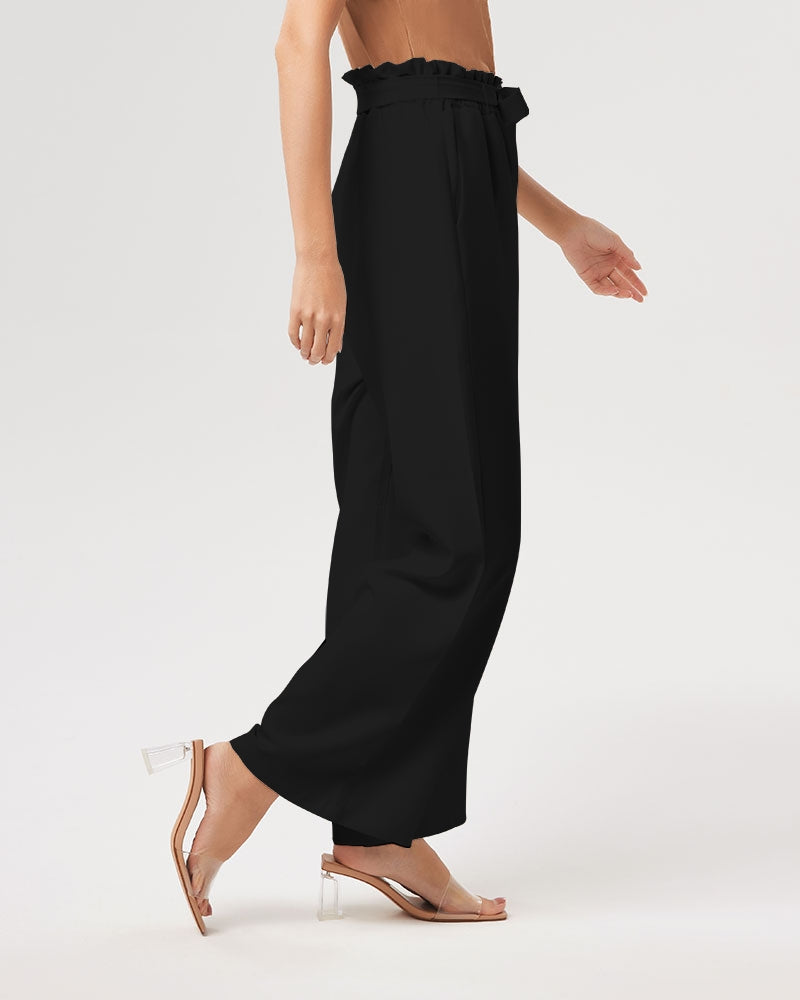 High-Rise Wide Leg Pants