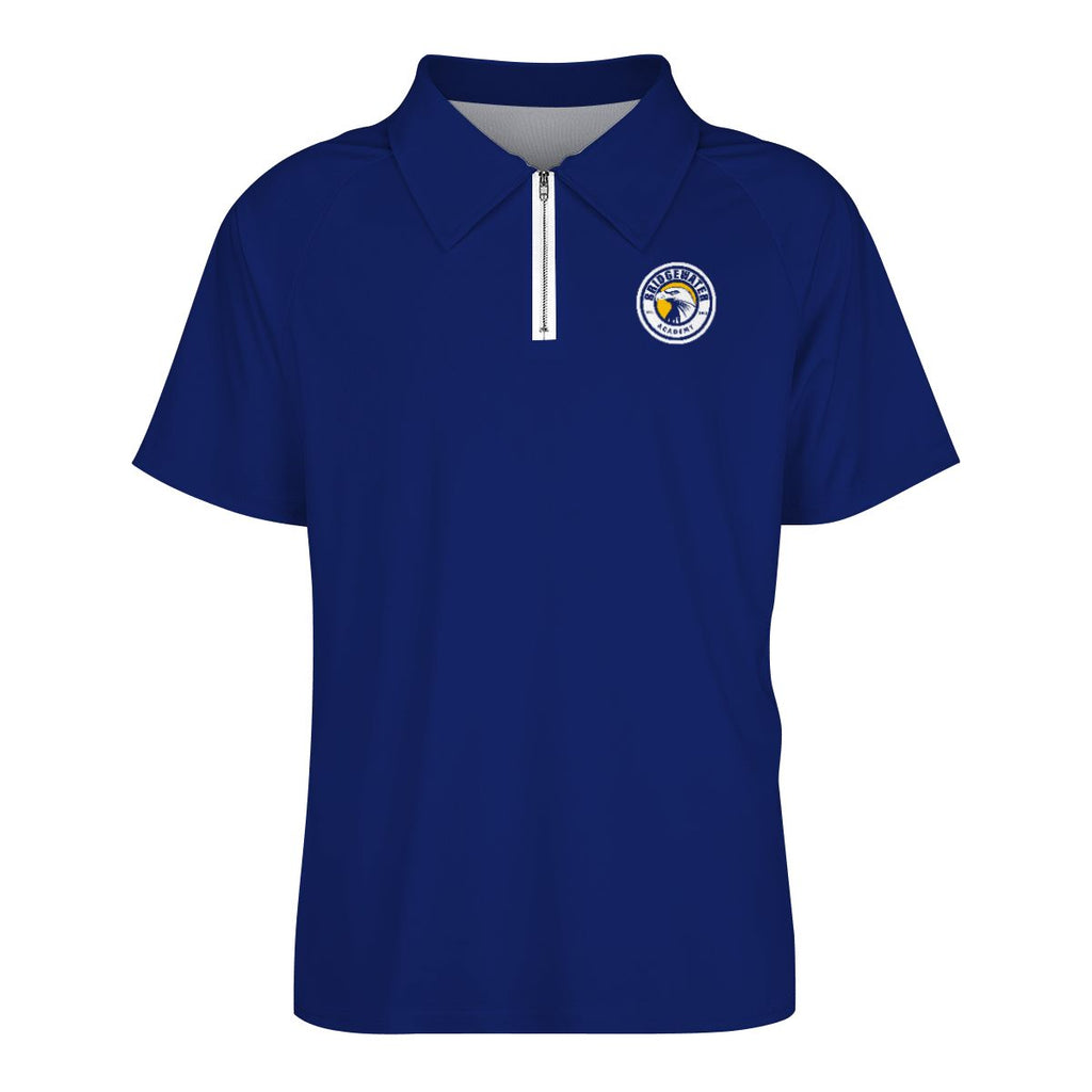Bridgewater Academy Zip Polo Shirt - Eagles Nest