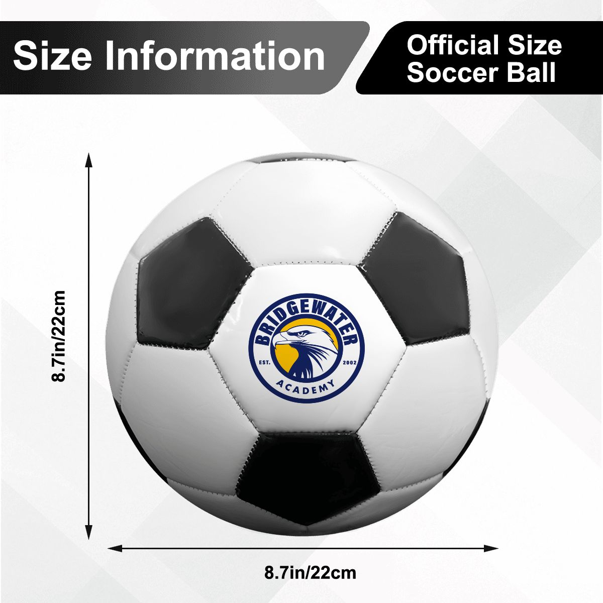 Bridgewater Academy Soccer Ball - Eagles Nest