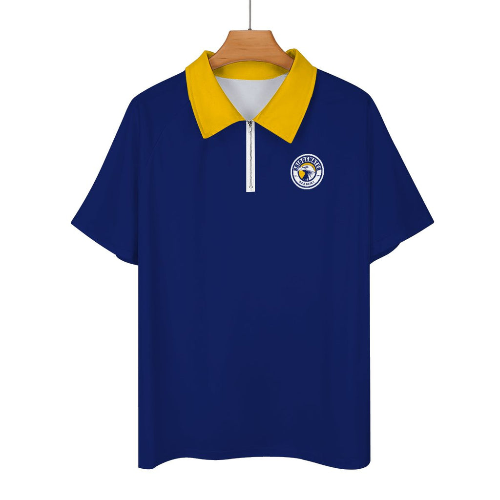 Bridgewater Academy Zip Polo Shirt - Eagles Nest
