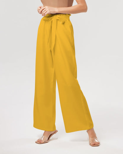 High-Rise Wide Leg Pants