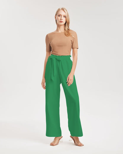 High-Rise Wide Leg Pants