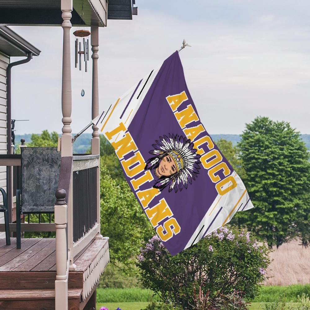 Anacoco Indians Horizontal House Flag