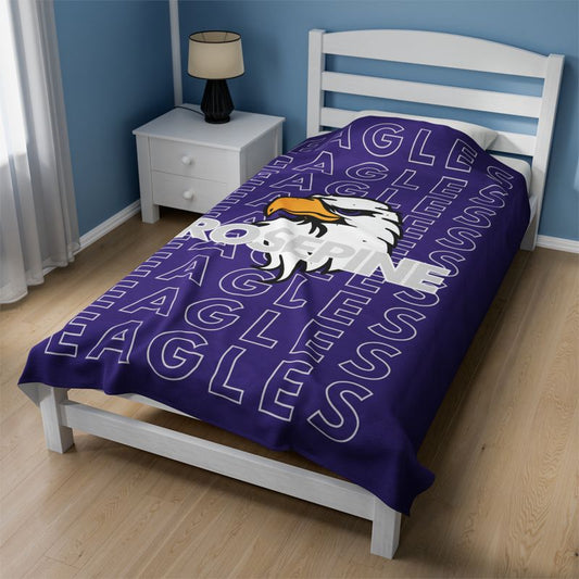 Rosepine Eagles - Fleece Plush Blanket