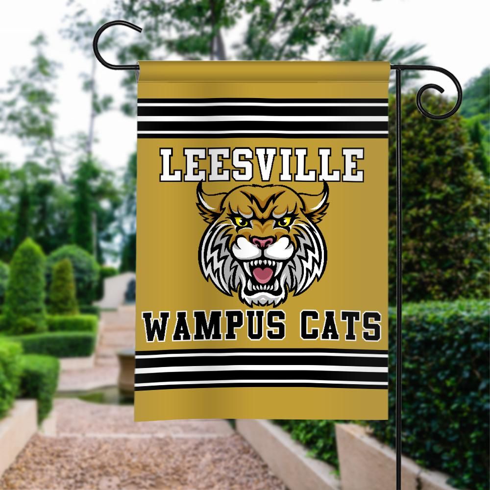 Leesville Wampus Cats Garden Flag