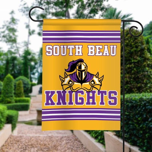 South Beau Knights Garden Flag