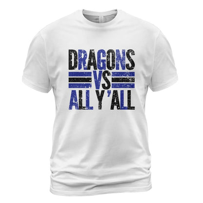 Deridder Dragons VS All Y'all - White