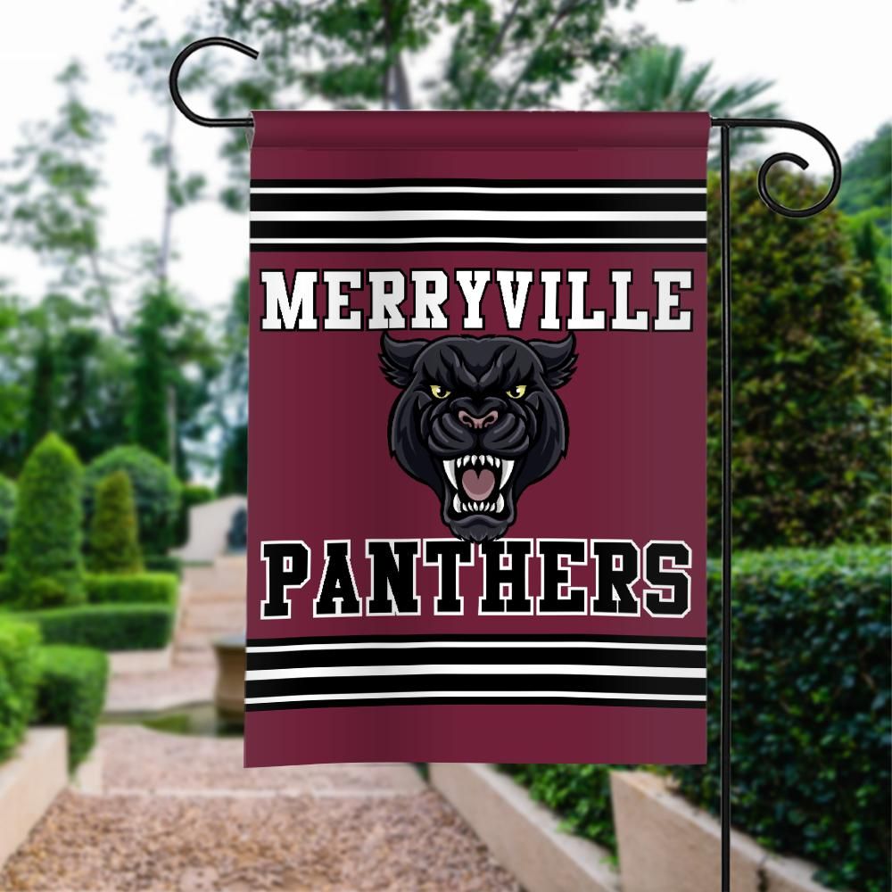 Merryville Panthers Garden Flag