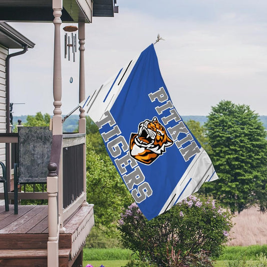 Pitkin Tigers Horizontal House Flag