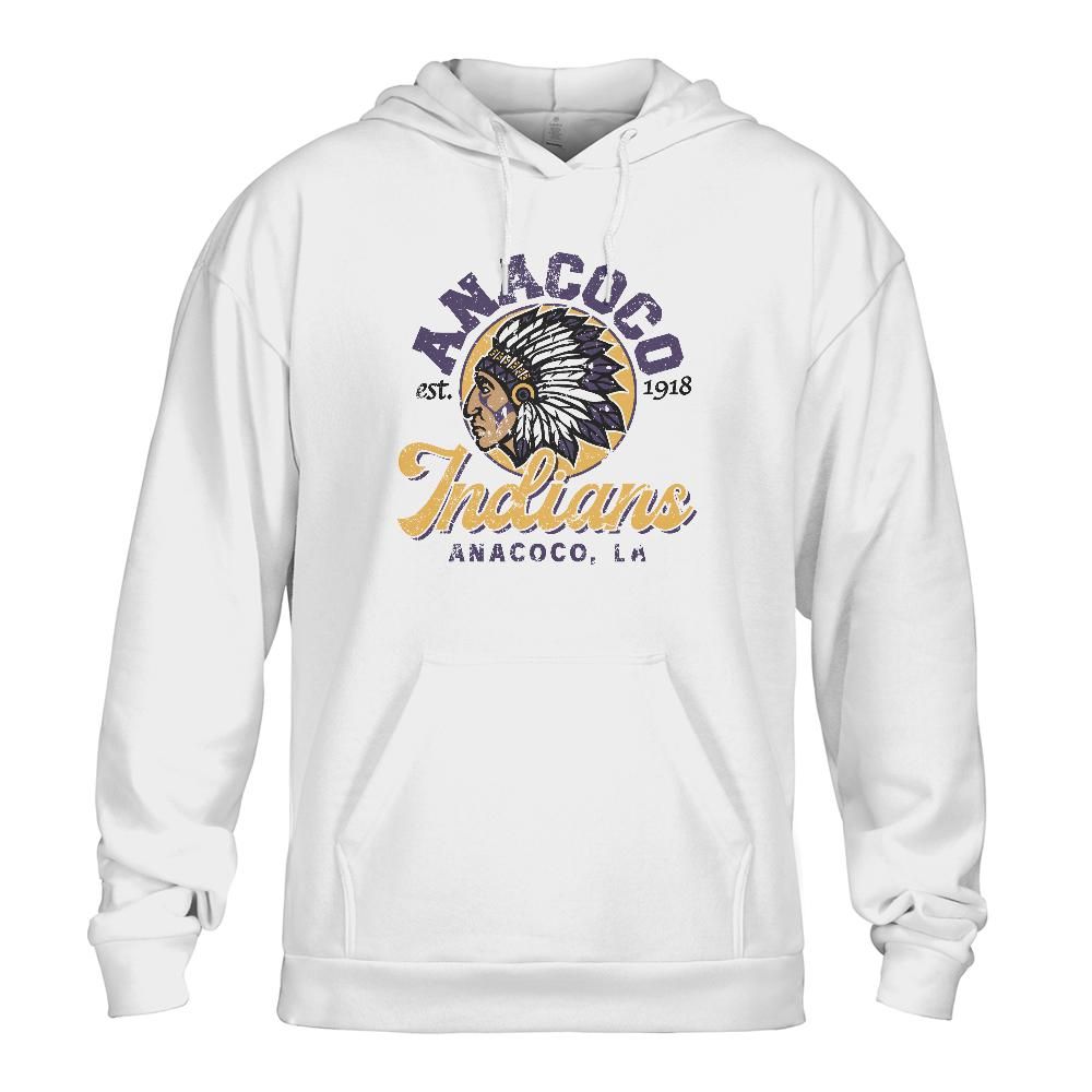 Anacoco Indians Vintage Unisex Hoodie