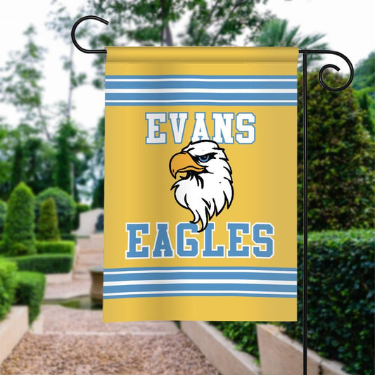 Evans Eagles Garden Flag