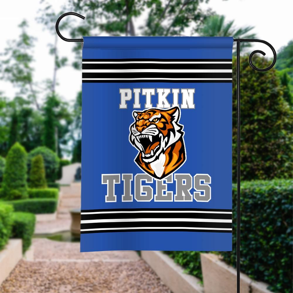 Pitkin Tigers Garden Flag