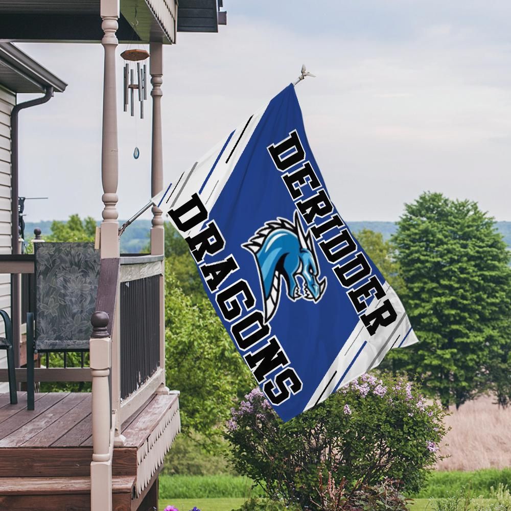 Deridder Dragons Horizontal House Flag