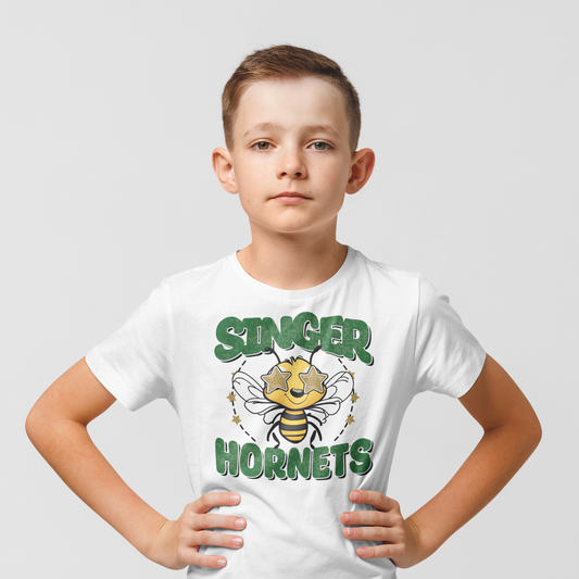 Singer Stars - Heavy Cotton Youth T-Shirt - Gildan