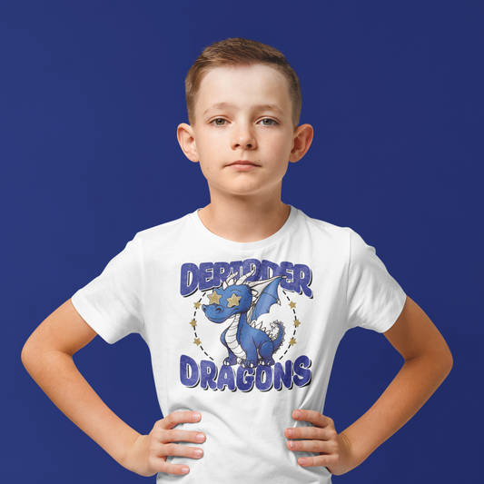 Deridder Stars - Heavy Cotton Youth T-Shirt - Gildan