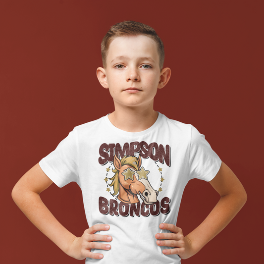 Simpson Stars - Heavy Cotton Youth T-Shirt - Gildan