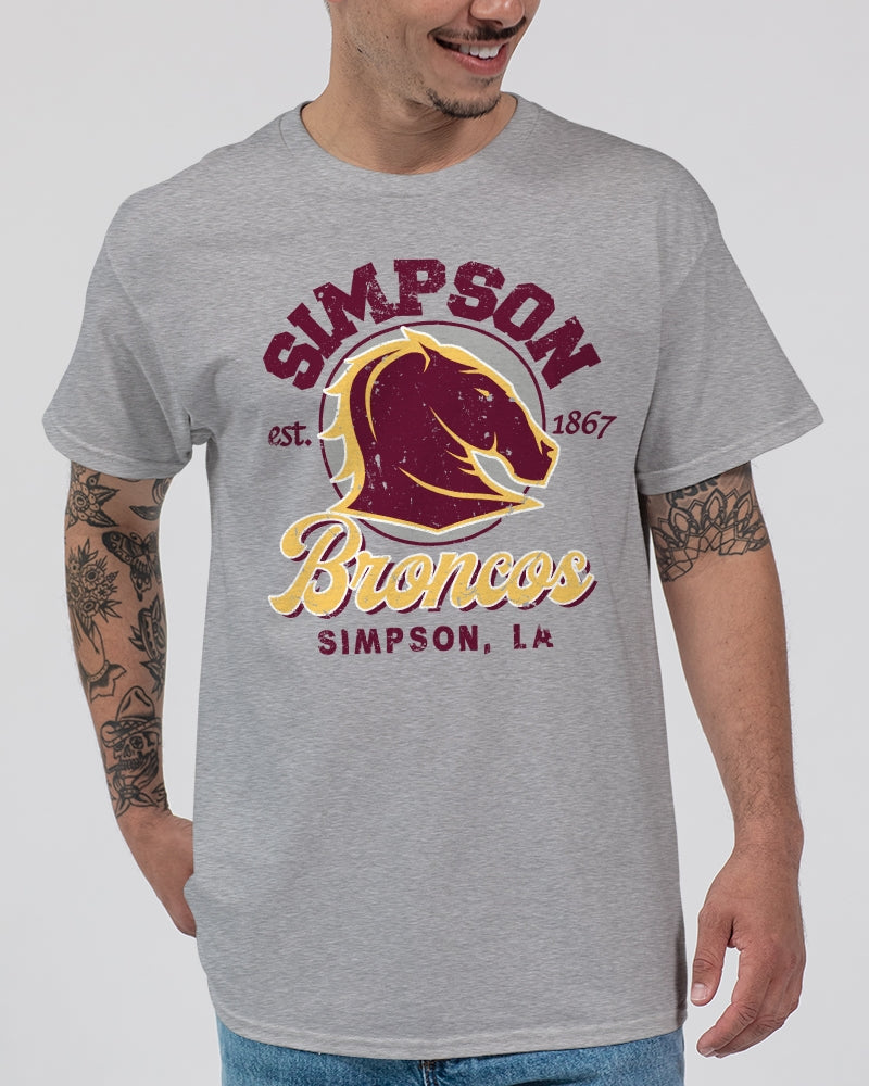 Simpson Broncos Vintage - Unisex Ultra Cotton T-Shirt - Gildan