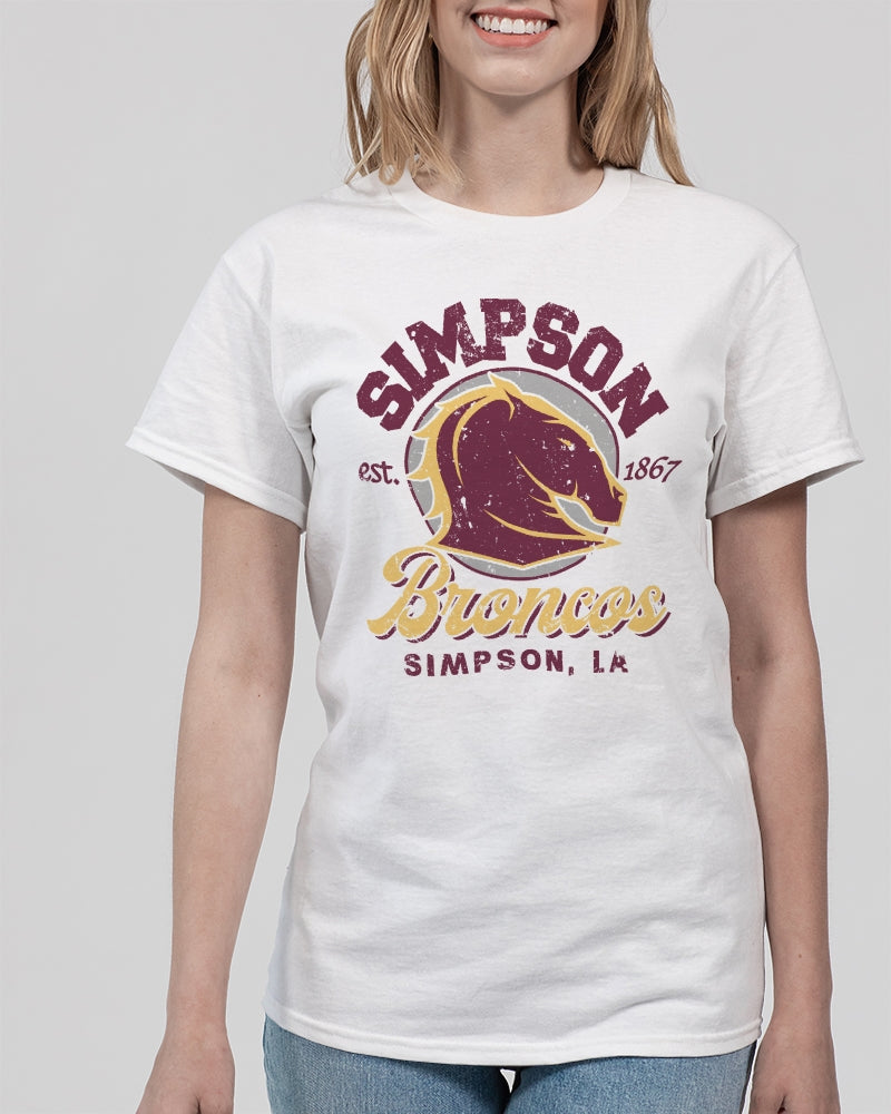 Simpson Broncos Vintage - Unisex Ultra Cotton T-Shirt - Gildan