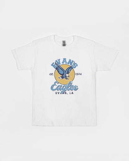 Evans Eagles Vintage - Heavy Cotton Youth T-Shirt - Gildan