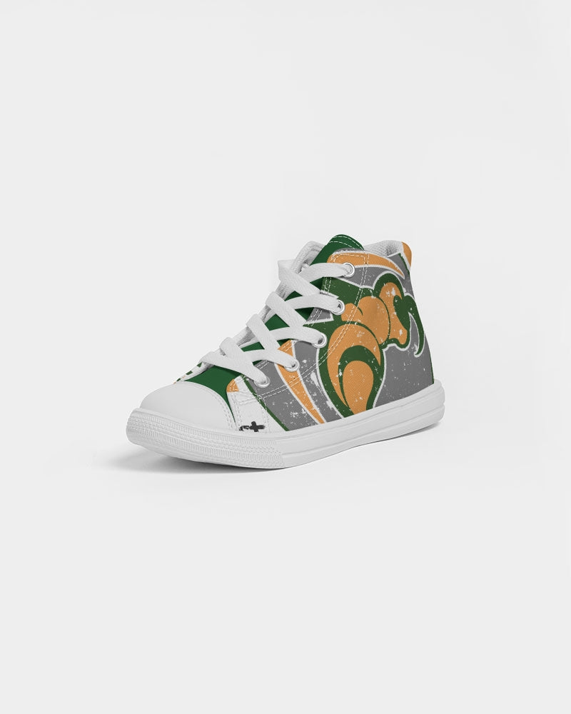 Plainview Hornets Vintage - Kids Hightop Canvas Shoe - EN