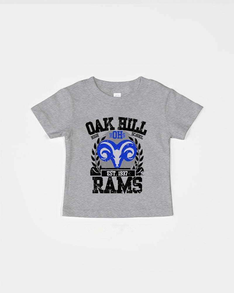 Oak Hill Rams Academic Vintage - Infant Cotton Jersey Tee - Rabbit Skins