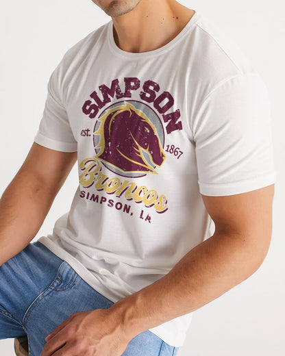 Simpson Broncos Vintage - Men's Tee - EN