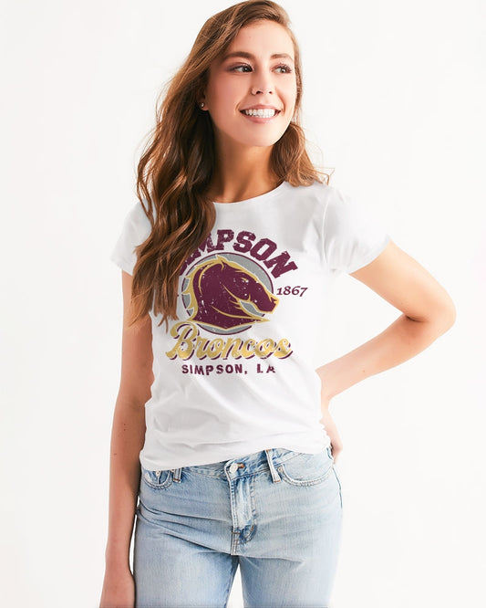 Simpson Broncos Vintage - Women's Tee - EN