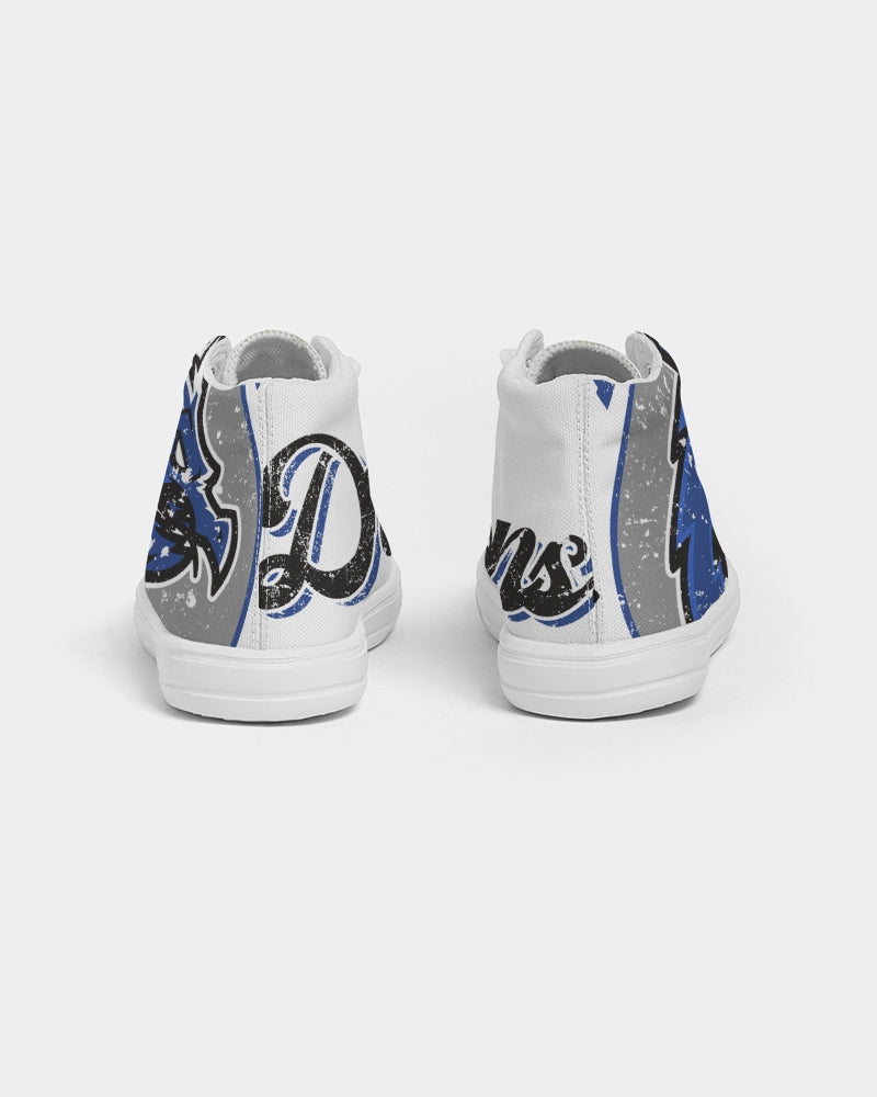 Deridder Dragons Vintage - Kids Hightop Canvas Shoe - EN