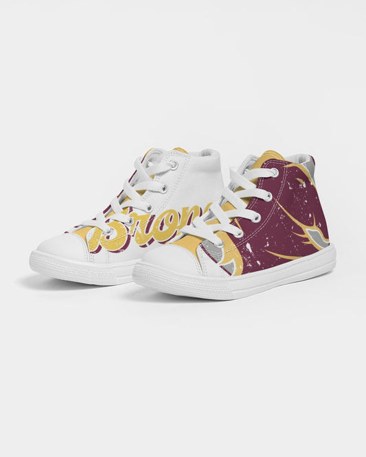 Simpson Broncos Vintage - Kids Hightop Canvas Shoe - EN