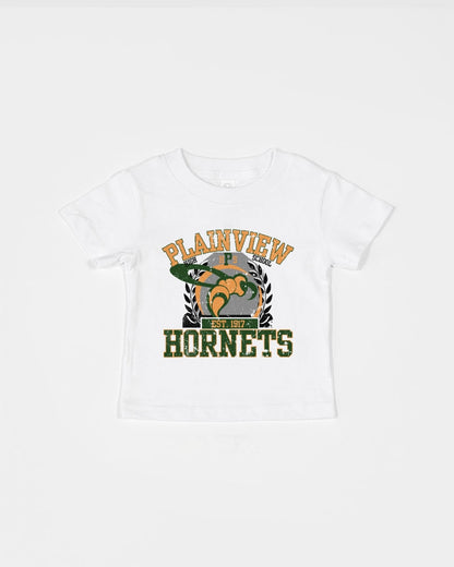 Plainview Hornets Academic Vintage - Infant Cotton Jersey Tee - Rabbit Skins