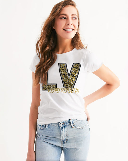 Leesville Wampus Cats Leopard - Women's Tee - EN