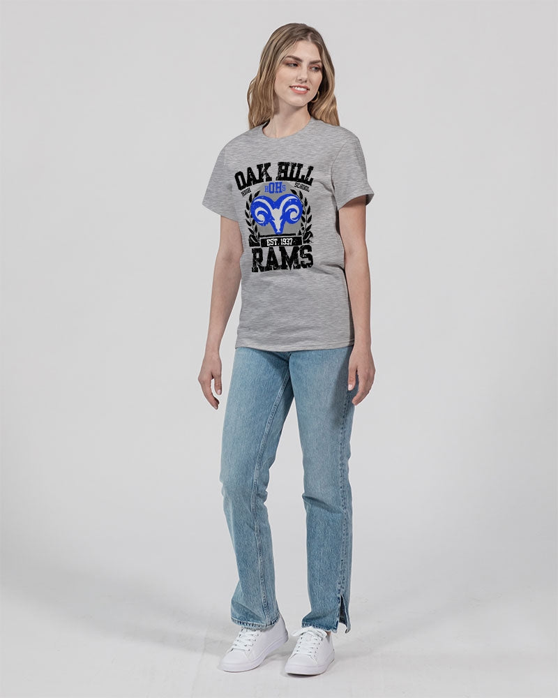 Oak Hill Rams Academic Vintage - Unisex Ultra Cotton T-Shirt - Gildan