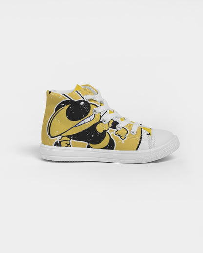 Hornbeck Hornets Vintage - Kids Hightop Canvas Shoe - EN