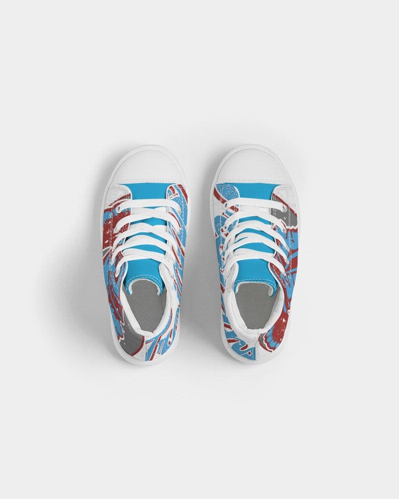 East Beau Trojans Vintage - Kids Hightop Canvas Shoe - EN