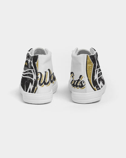 Leesville Wampus Cats Vintage - Kids Hightop Canvas Shoe - EN